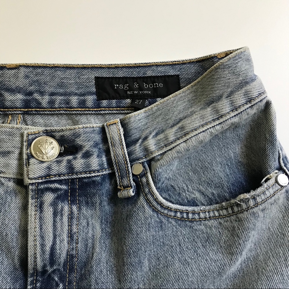 rag & bone High-Rise Skinny Jeans